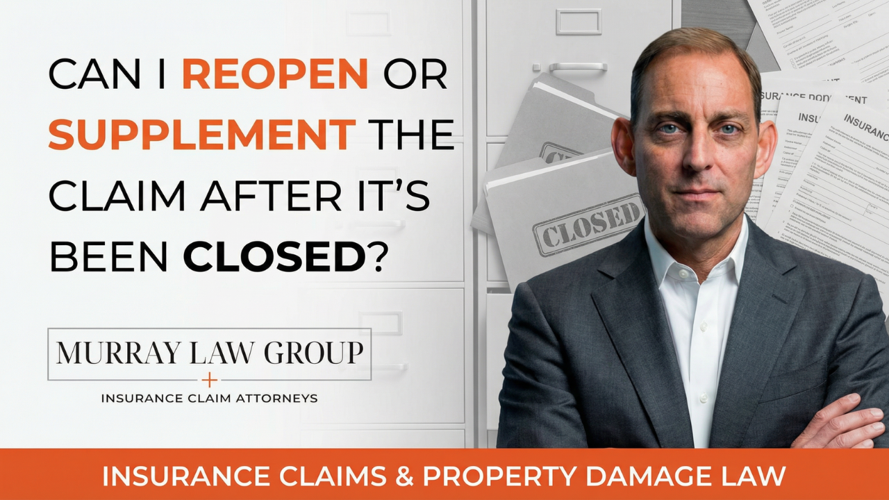 can i reopen or supplement the claim after it's been closed