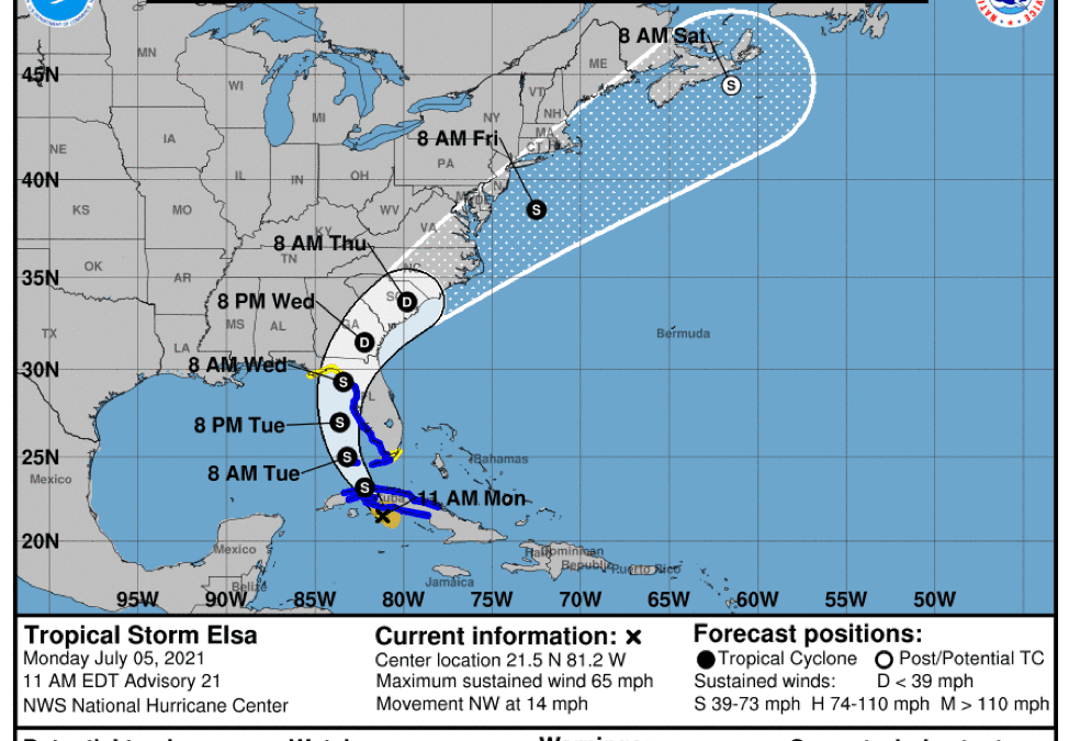 Hurricane Elsa – First Hurricane Of 2021.What Florida Insureds Need to Know.